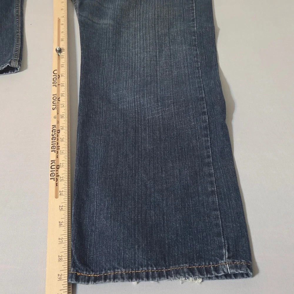 Levi 569 Loose Straight Jeans Mens 38x29 Blue Denim 5-Pocket Pants